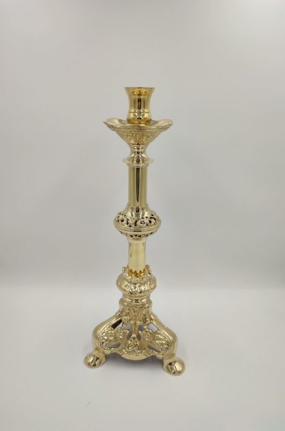 Set Candelabros+ cruz altar