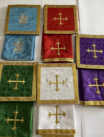 Velo de Cáliz y Carpeta de Corporal
