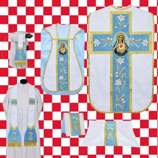 Casulla Romana guitarra maría